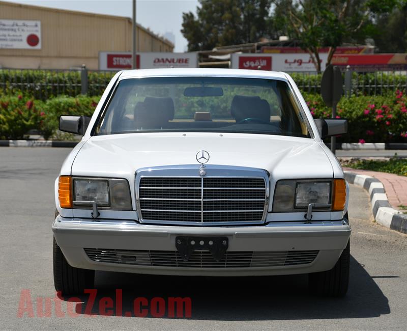 MERCEDES-BENZ 300 SE- 1991- WHITE- 42 000 KM- AMERICAN SPECS