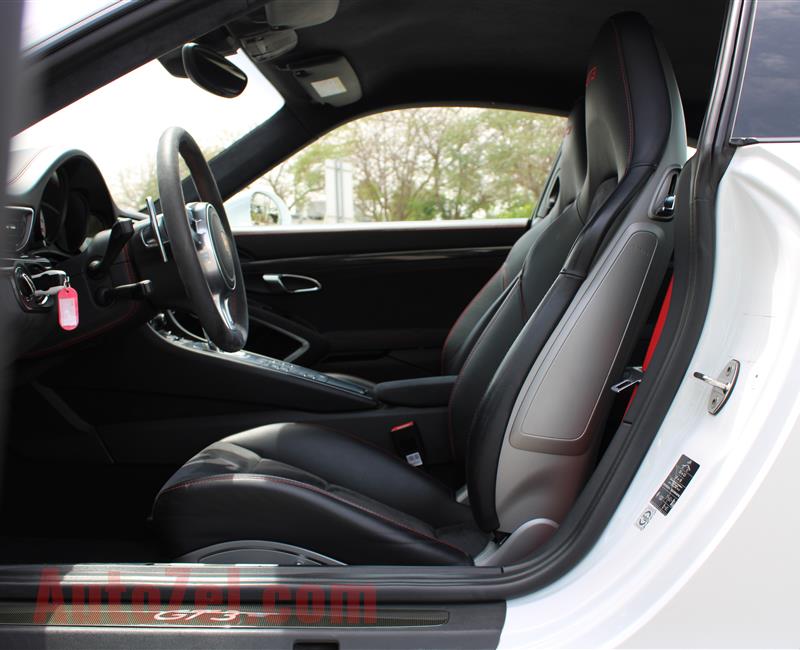 PORSCHE GT3, V6- 2015- WHITE- 39 000 KM- GCC