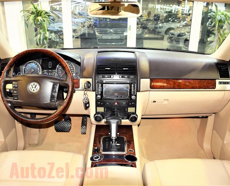 VOLKSWAGEN TOUAREG V6 2009 MODEL GCC SPECS