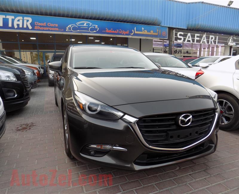 Mazda 3 1.6L 2018 Top of Range - Sunroof - 5 Years / 140K Warranty - Free Service till 60K - 5 Years Finance - Xenon Lights - Touch Start - Cruise - Camera - Fogs - Sensors