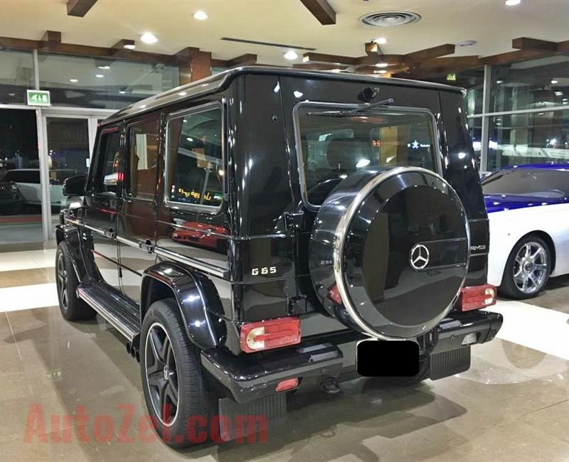 MERCEDES-BENZ G65, V8- 2013- BLACK- 19 000 KM- GCC