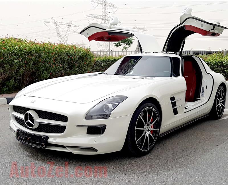 MERCEDES-BENZ SLS, V10- 2011- WHITE- 86 000 KM- GCC