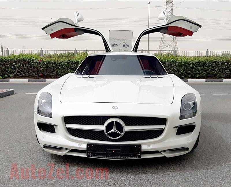 MERCEDES-BENZ SLS, V10- 2011- WHITE- 86 000 KM- GCC