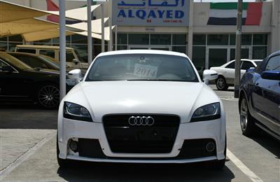 AUDI TT TFSI- 2014- WHITE- 84 000 KM- GCC SPECS