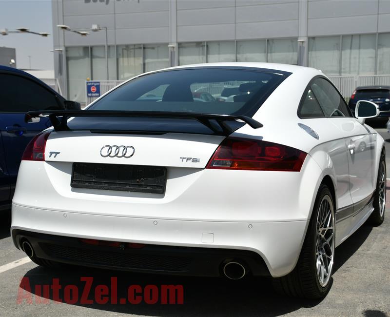 AUDI TT TFSI- 2014- WHITE- 84 000 KM- GCC SPECS