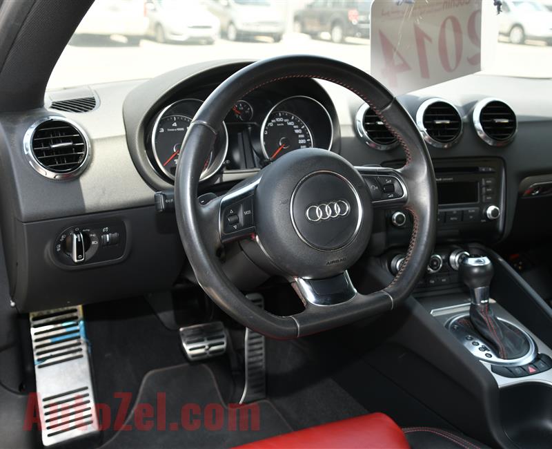 AUDI TT TFSI- 2014- WHITE- 84 000 KM- GCC SPECS