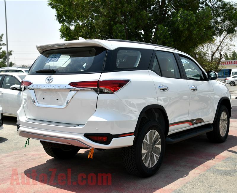 BRAND NEW TOYOTA FORTUNER 2.7, V4- 2019- WHITE-EXPORT- ZERO KM- GCC