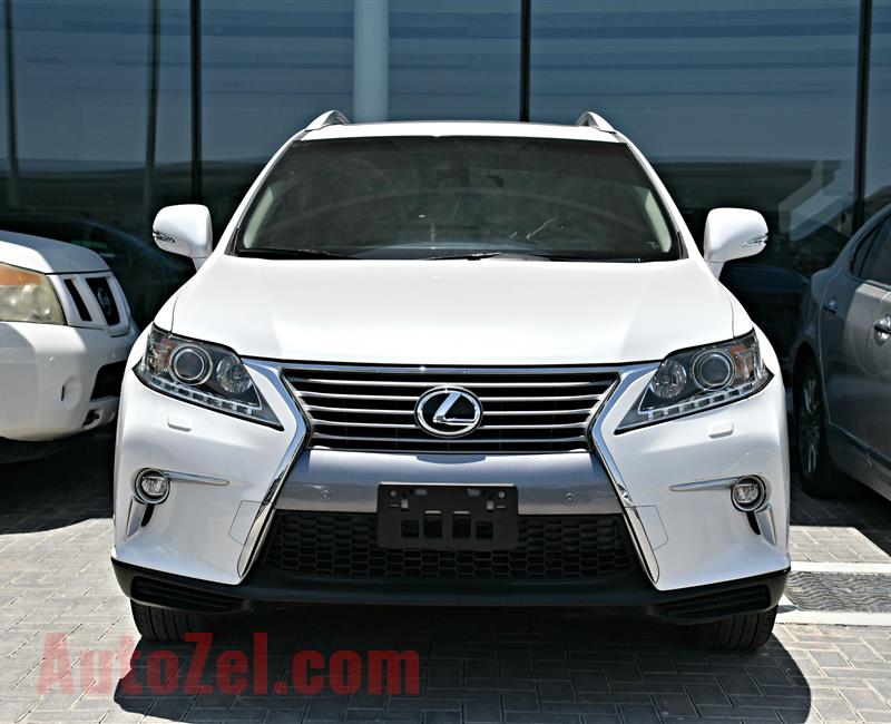 LEXUS RX350 MODEL 2015 - WHITE - 180,000 KM - V8 - GCC 