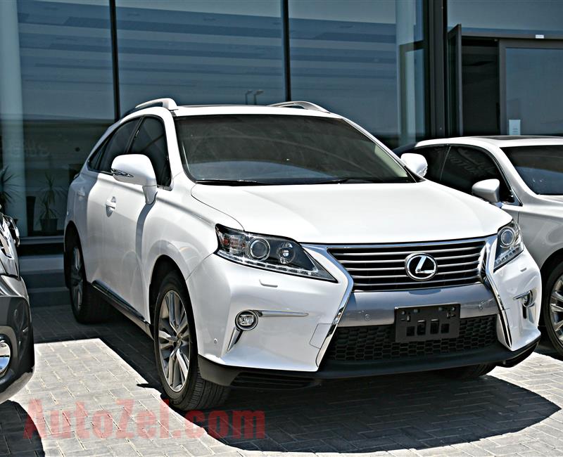 LEXUS RX350 MODEL 2015 - WHITE - 180,000 KM - V8 - GCC 