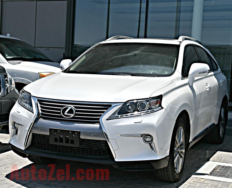 LEXUS RX350 MODEL 2015 - WHITE - 180,000 KM - V8 - GCC 