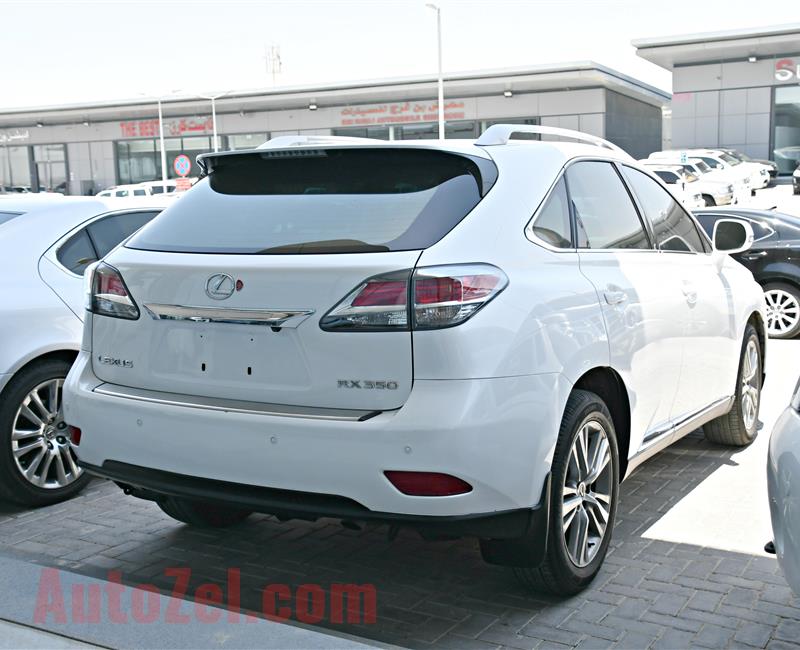 LEXUS RX350 MODEL 2015 - WHITE - 180,000 KM - V8 - GCC 