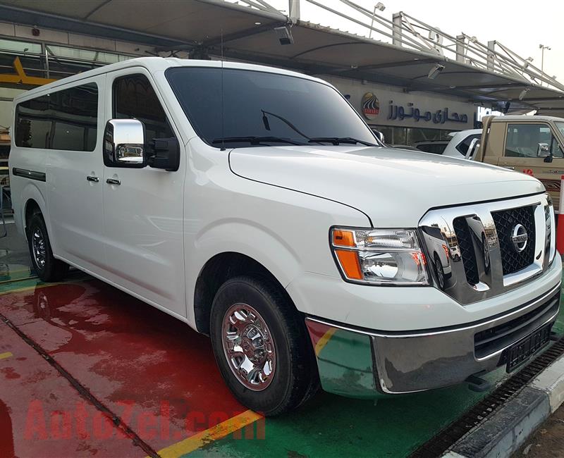 NISSAN VAN- 2017- WHITE- 32 000 KM- GCC