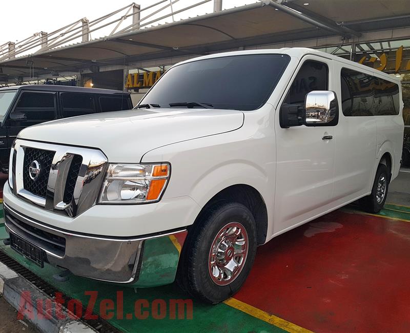 NISSAN VAN- 2017- WHITE- 32 000 KM- GCC