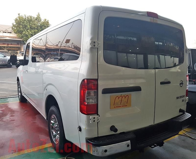 NISSAN VAN- 2017- WHITE- 32 000 KM- GCC