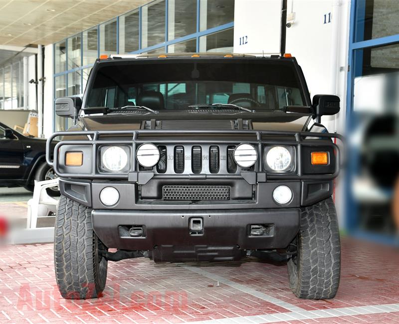 HUMMER H2- 2005- BLACK- 24 000 KM- AMERICAN SPECS