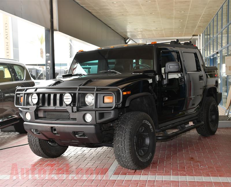 HUMMER H2- 2005- BLACK- 24 000 KM- AMERICAN SPECS