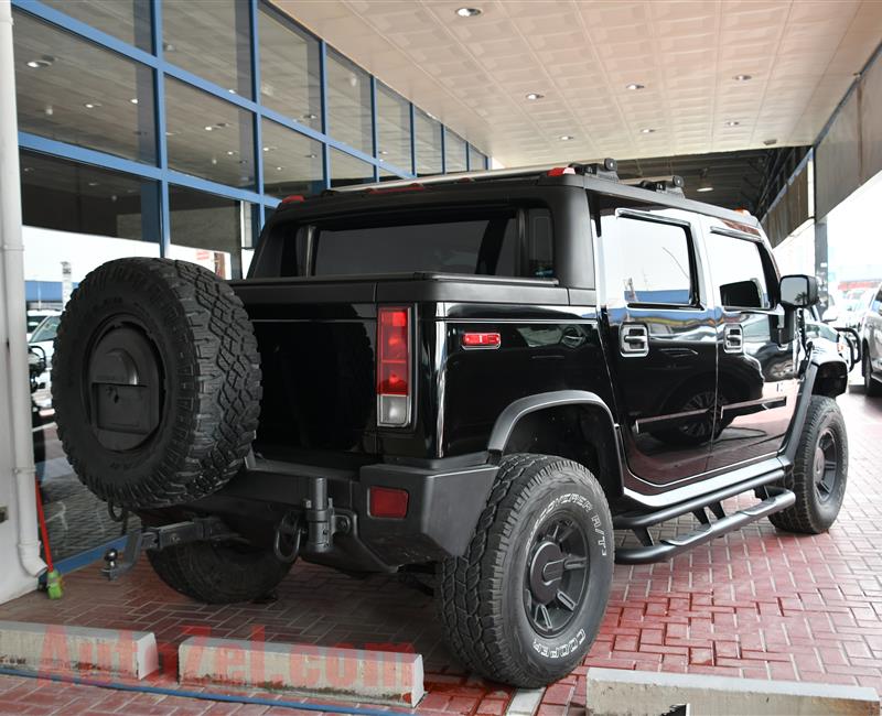 HUMMER H2- 2005- BLACK- 24 000 KM- AMERICAN SPECS