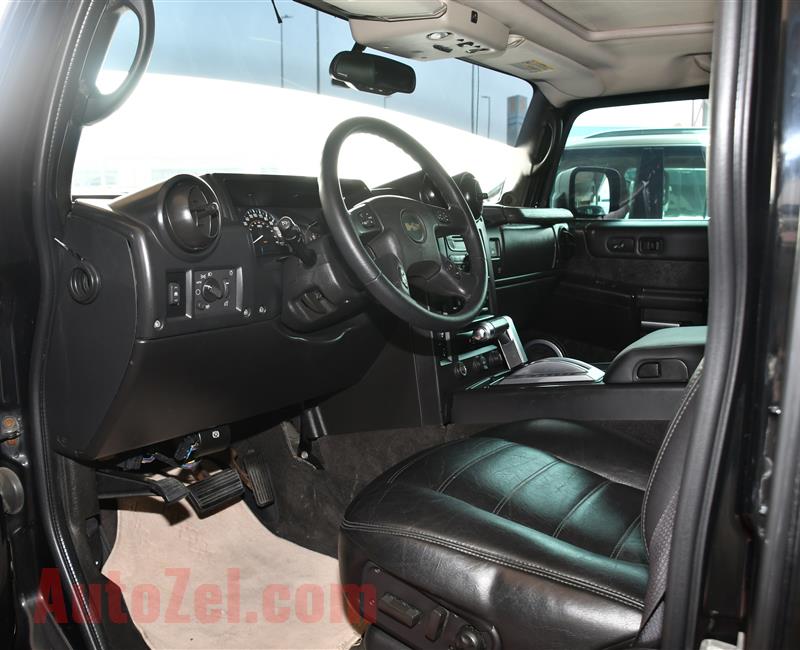 HUMMER H2- 2005- BLACK- 24 000 KM- AMERICAN SPECS