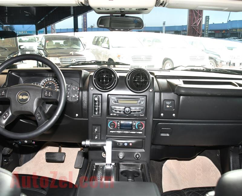 HUMMER H2- 2005- BLACK- 24 000 KM- AMERICAN SPECS