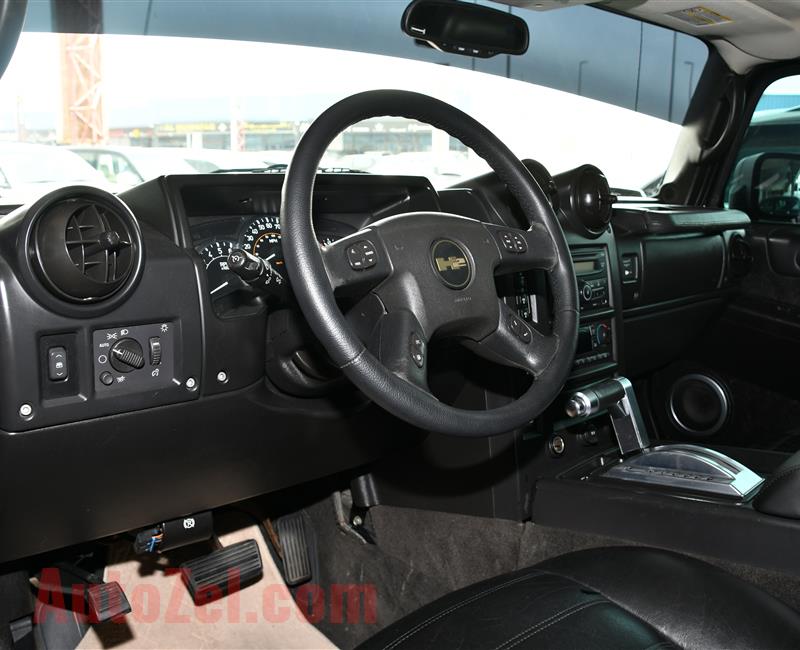 HUMMER H2- 2005- BLACK- 24 000 KM- AMERICAN SPECS