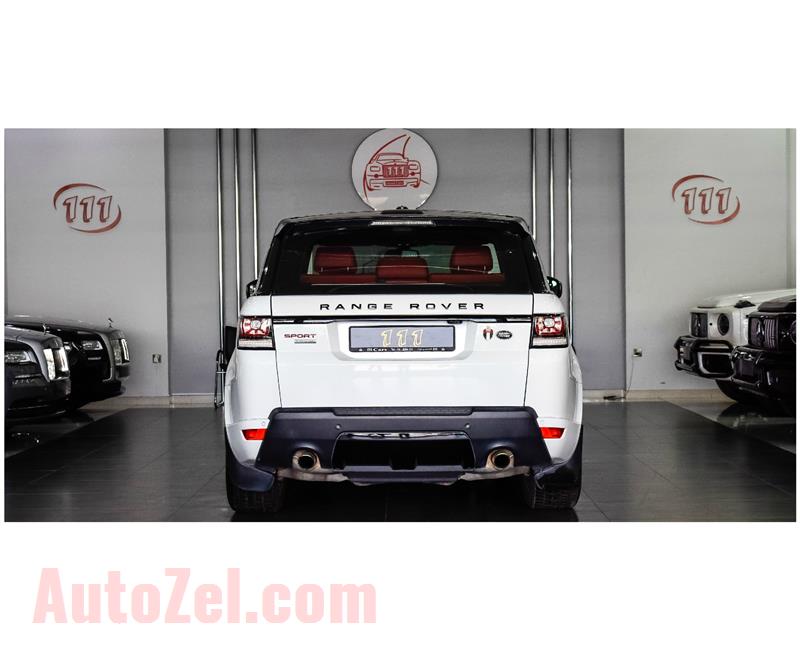 Range Rover Sport Supercharged With Sport Autobiography Badge / GCC Specifications