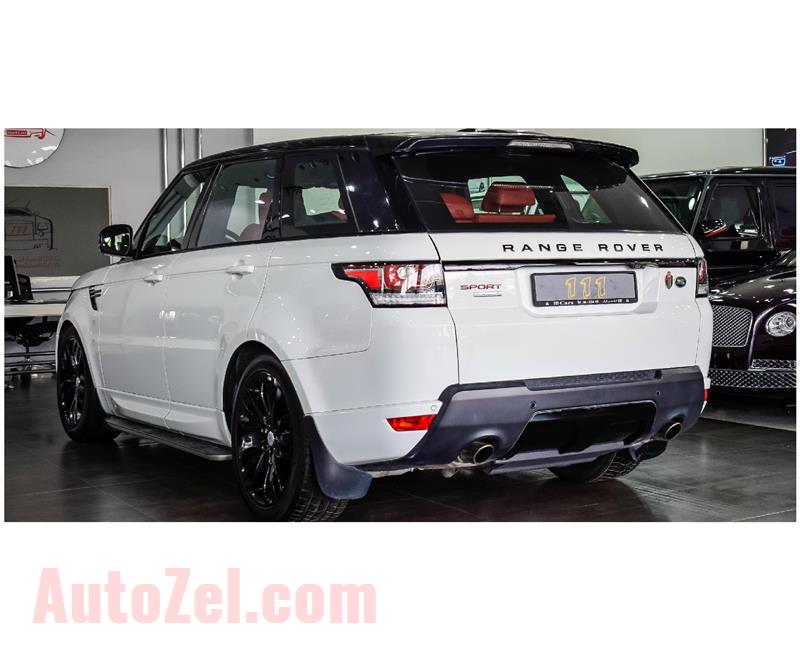 Range Rover Sport Supercharged With Sport Autobiography Badge / GCC Specifications