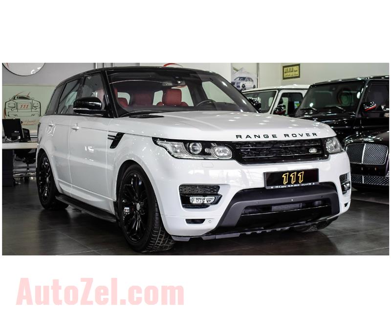 Range Rover Sport Supercharged With Sport Autobiography Badge / GCC Specifications