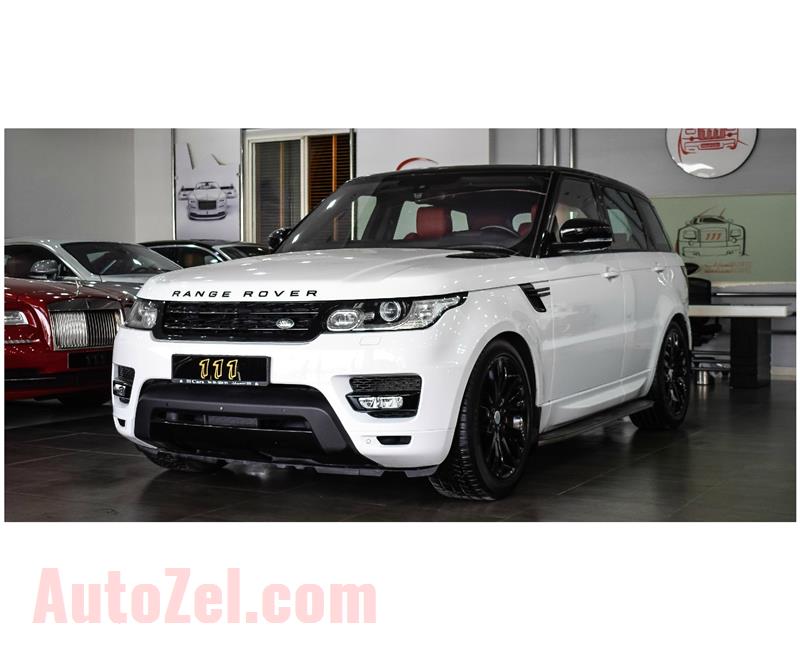 Range Rover Sport Supercharged With Sport Autobiography Badge / GCC Specifications