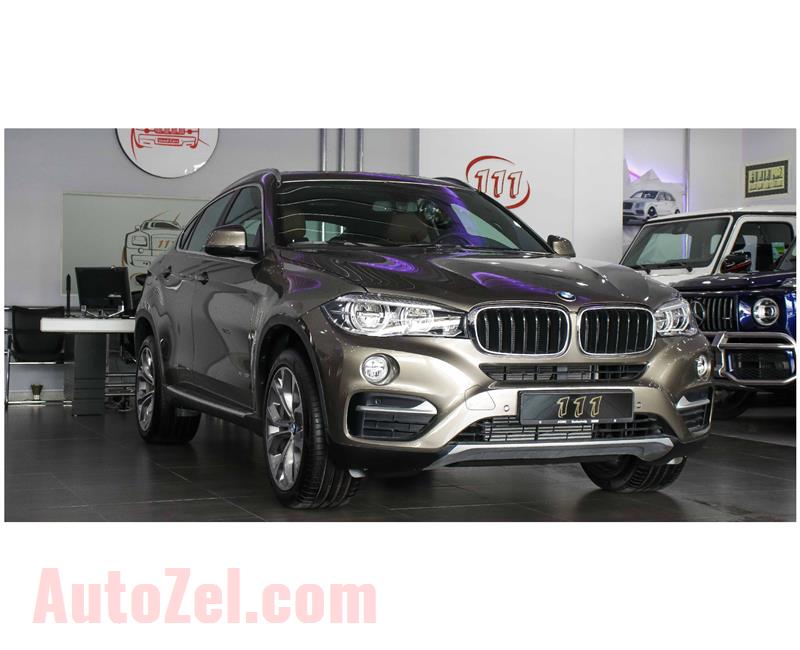 BMW X6 Xdrive 35i 3.0L-V6 / GCC Specifications / Warranty