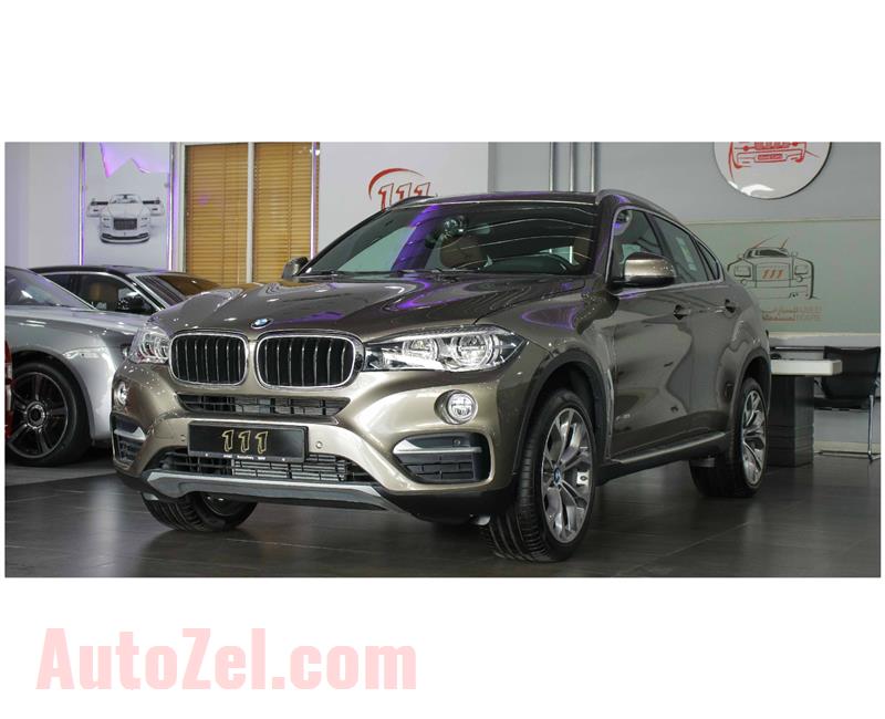 BMW X6 Xdrive 35i 3.0L-V6 / GCC Specifications / Warranty