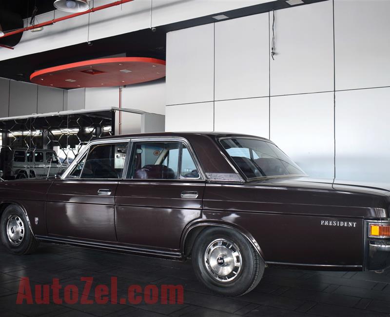 NISSAN PRESIDENT, V8- 1978- BROWN- 44 000 KM- GCC