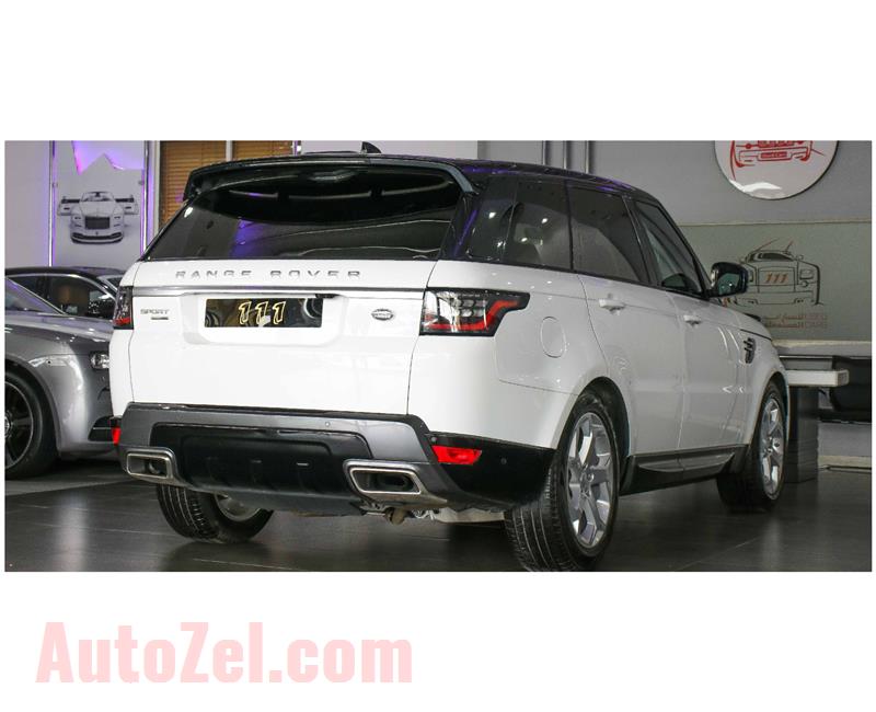 LAND ROVER RANGE ROVER SPORT HSE- 2018- WHITE- 1 100 KM