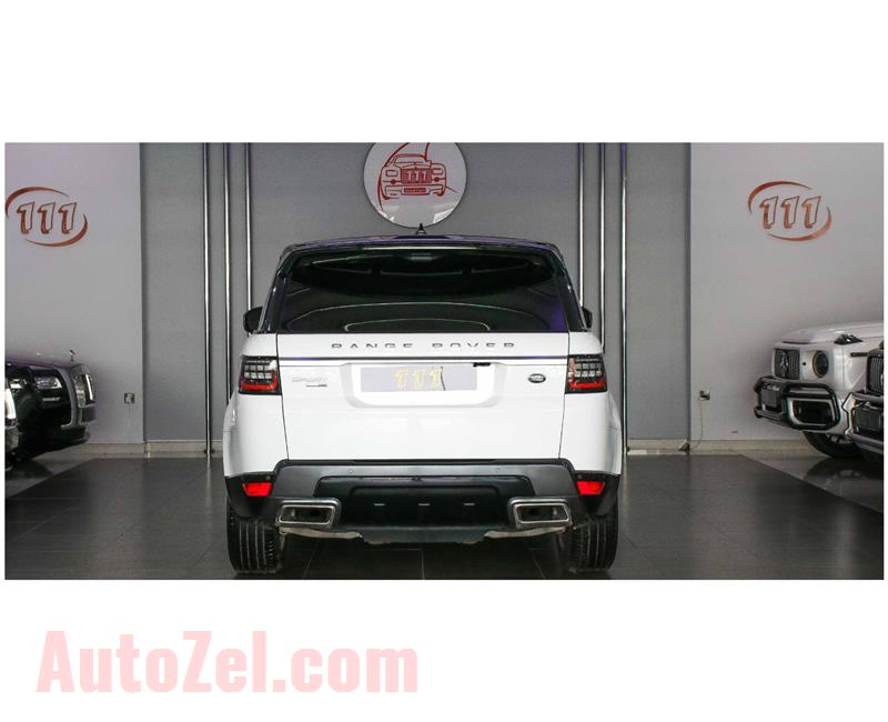 LAND ROVER RANGE ROVER SPORT HSE- 2018- WHITE- 1 100 KM