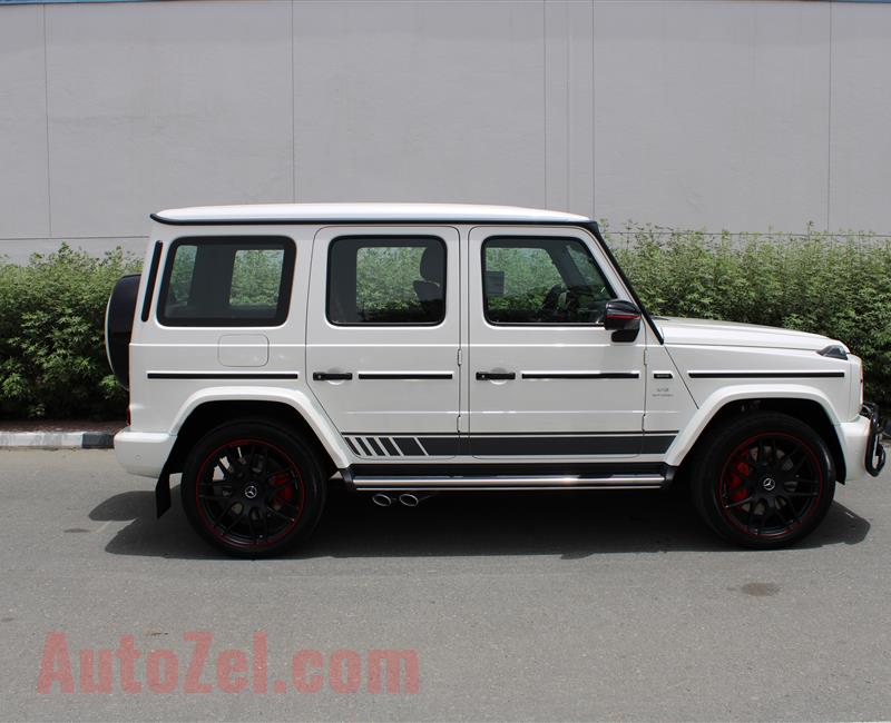 BRAND NEW MERCEDES-BENZ G63 AMG EDITION ONE, V8- 2019- WHITE- ZERO KM- GCC