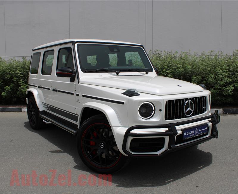 BRAND NEW MERCEDES-BENZ G63 AMG EDITION ONE, V8- 2019- WHITE- ZERO KM- GCC