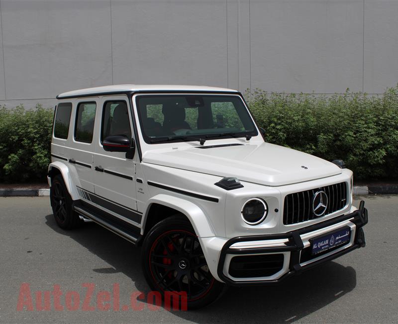 BRAND NEW MERCEDES-BENZ G63 AMG EDITION ONE, V8- 2019- WHITE- ZERO KM- GCC