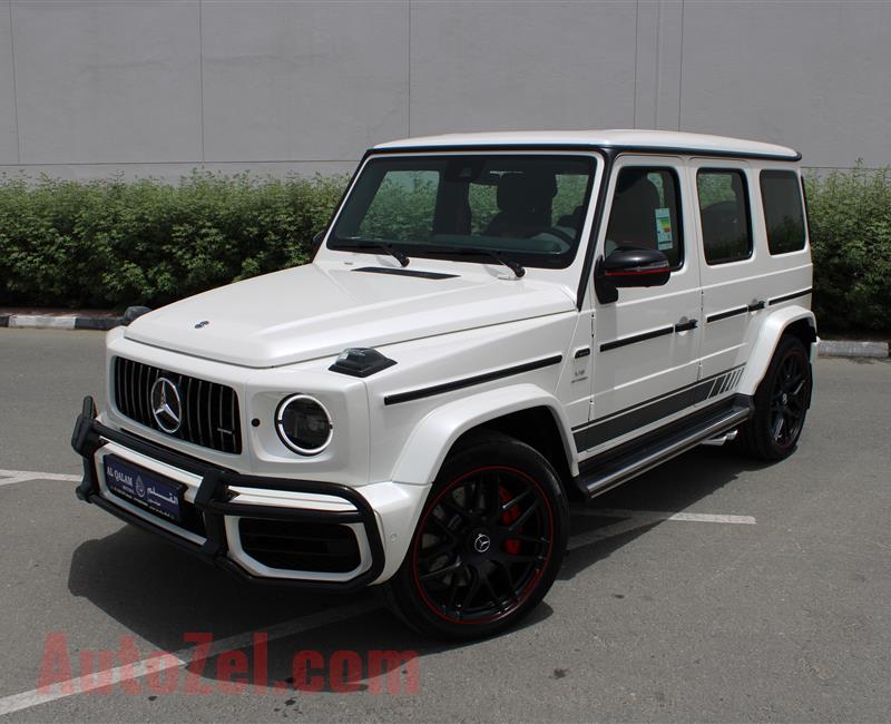 BRAND NEW MERCEDES-BENZ G63 AMG EDITION ONE, V8- 2019- WHITE- ZERO KM- GCC