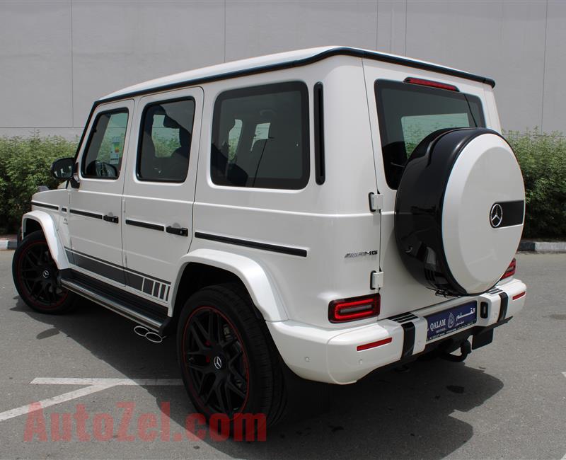 BRAND NEW MERCEDES-BENZ G63 AMG EDITION ONE, V8- 2019- WHITE- ZERO KM- GCC