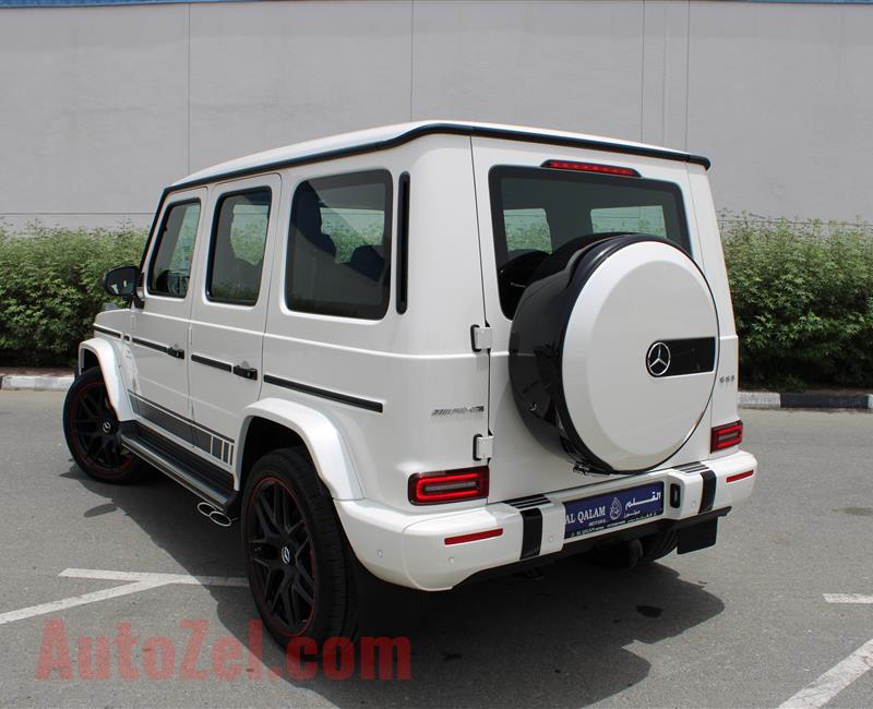 BRAND NEW MERCEDES-BENZ G63 AMG EDITION ONE, V8- 2019- WHITE- ZERO KM- GCC