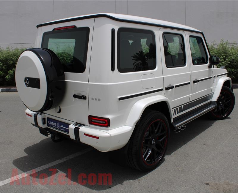 BRAND NEW MERCEDES-BENZ G63 AMG EDITION ONE, V8- 2019- WHITE- ZERO KM- GCC