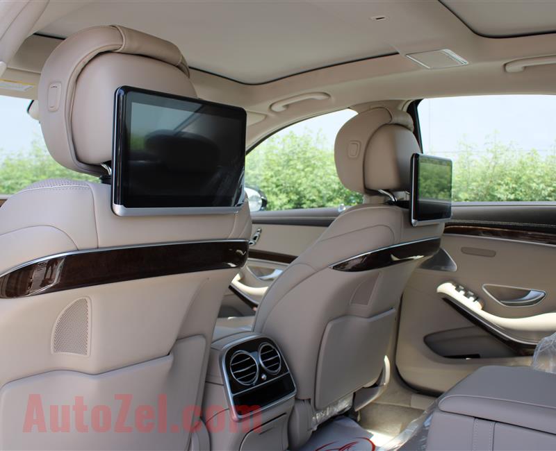 MERCEDES-BENZ S550 AMG, V8- 2016- WHITE- 58 000 KM- AMERICAN SPECS