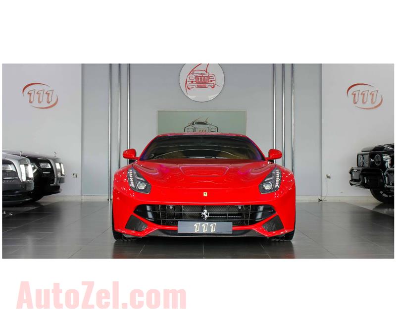 F12 Berlinetta / 6.3 Liter V-12 / GCC Specifications / Warranty