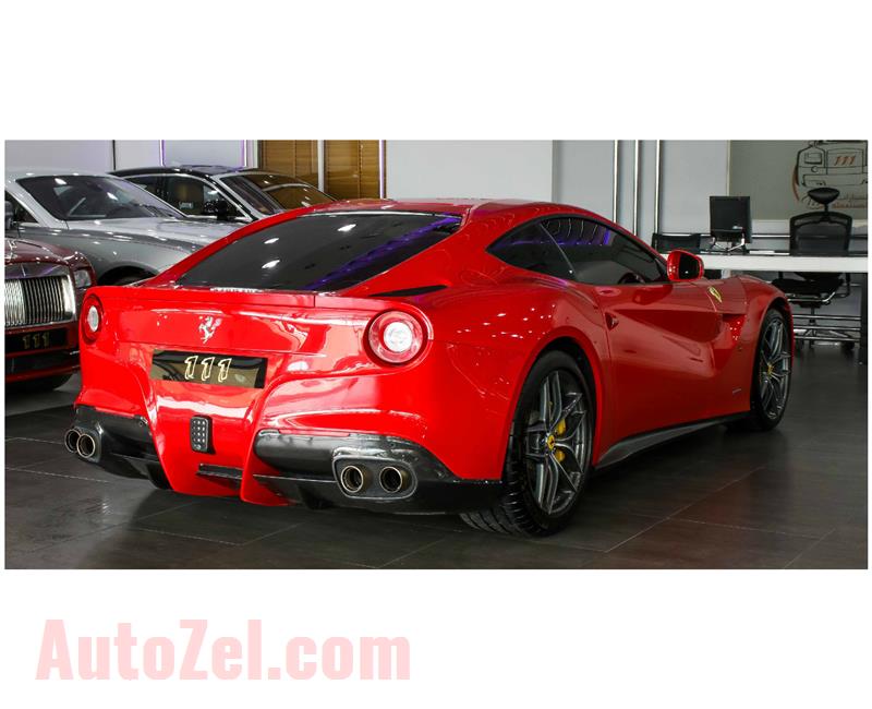 F12 Berlinetta / 6.3 Liter V-12 / GCC Specifications / Warranty