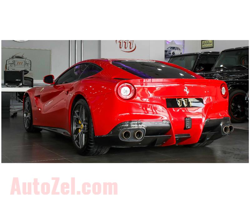 F12 Berlinetta / 6.3 Liter V-12 / GCC Specifications / Warranty