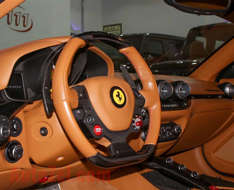 F12 Berlinetta / 6.3 Liter V-12 / GCC Specifications / Warranty