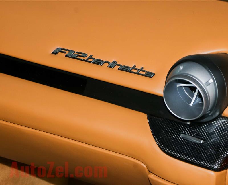 F12 Berlinetta / 6.3 Liter V-12 / GCC Specifications / Warranty