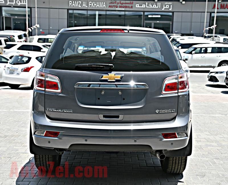 CHEVROLET TRAILBLAZER LT MODEL 2019 - GREY - 0 KM - V6 - GCC 