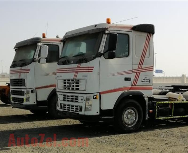 2 Trucks Volvo 6X4 FH 610 for Sell in Dubai Ras Al Khor