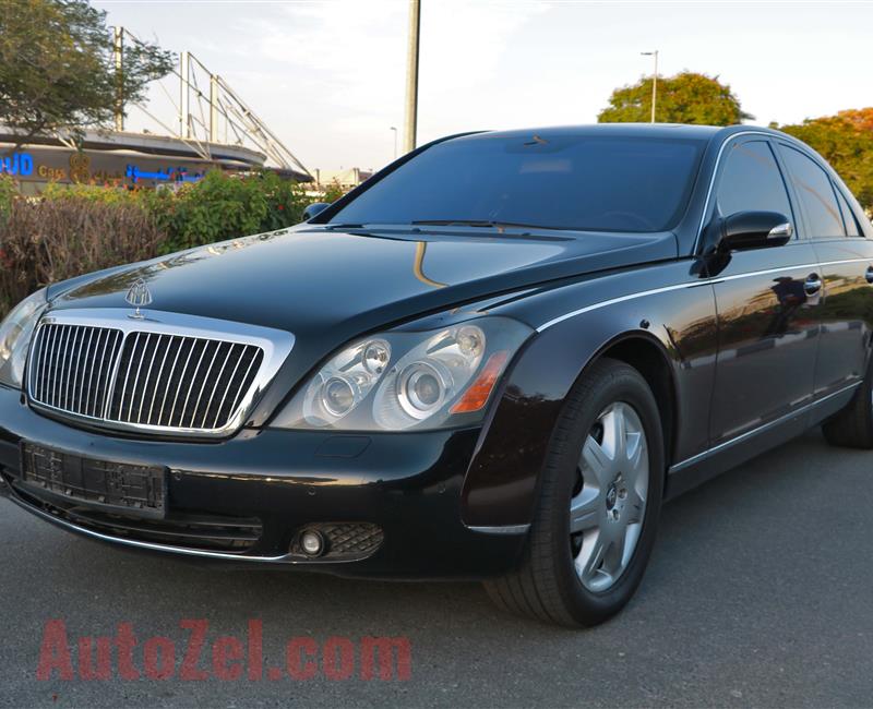 MAYBACH- 2007- BLACK- 56 000 KM- GCC SPECS