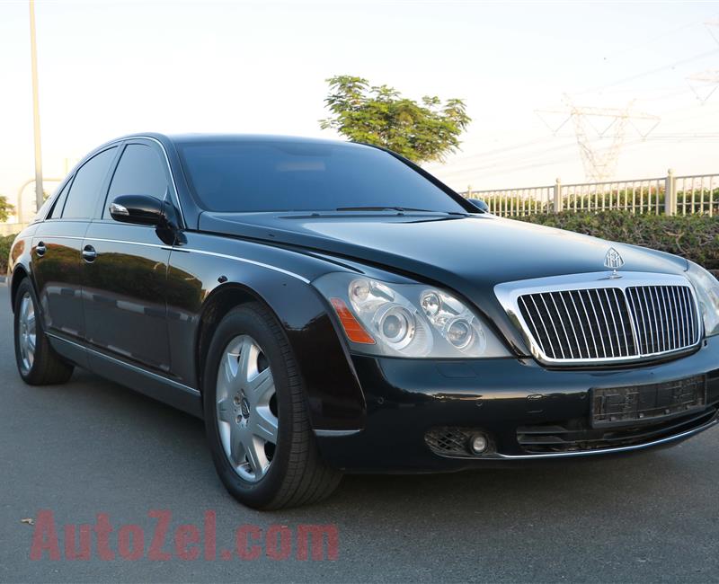 MAYBACH- 2007- BLACK- 56 000 KM- GCC SPECS